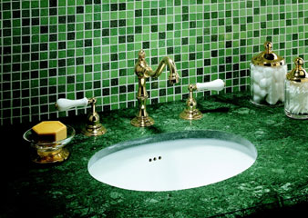 Mamor und edle Bad-Luxus-Armaturen